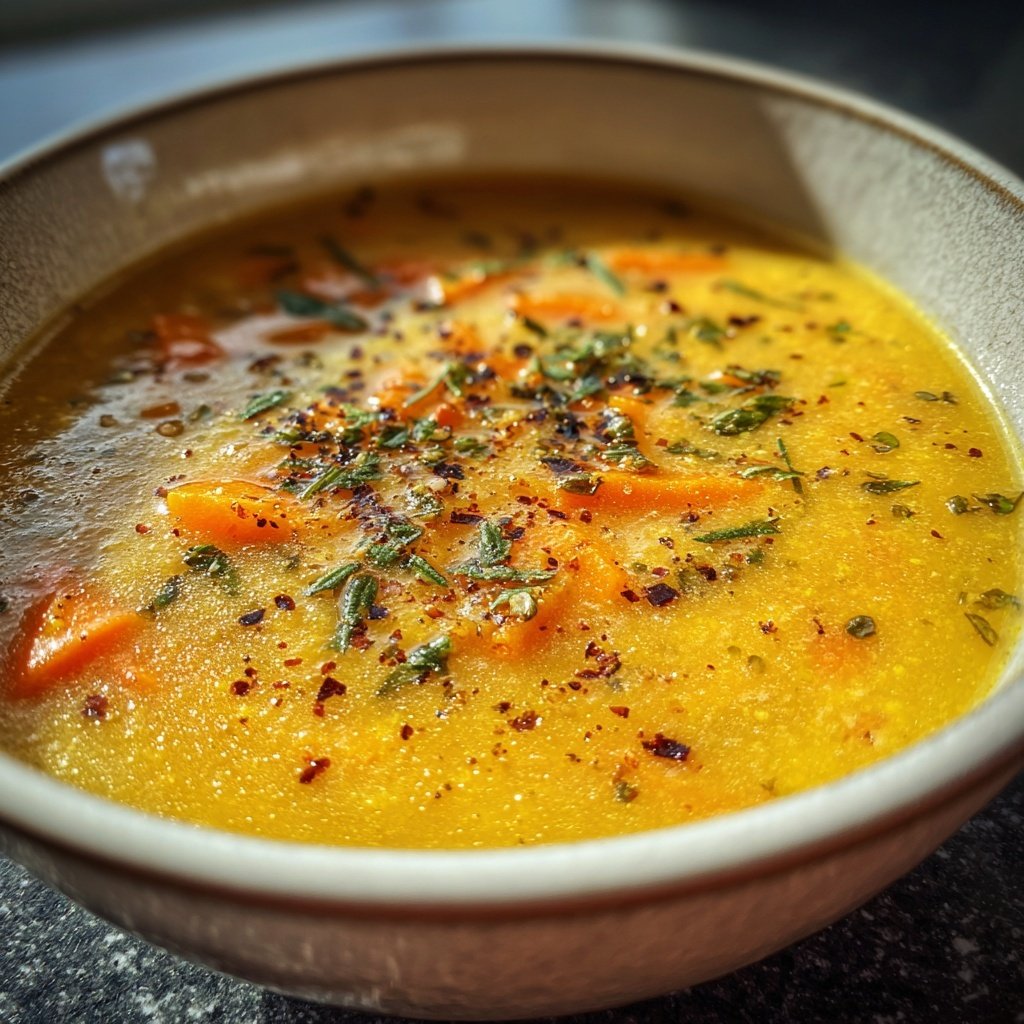 Linsensuppe mit Kreuzkümmel