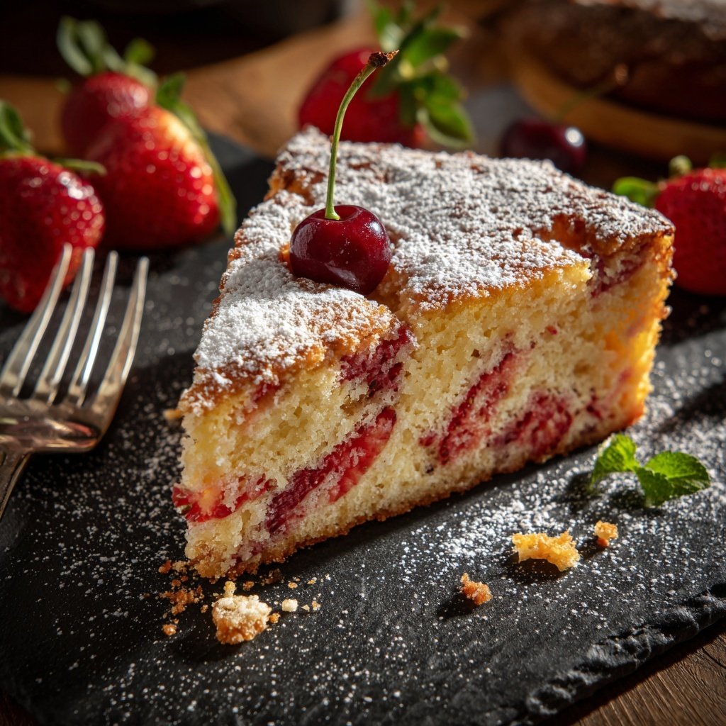Erdbeer Rührkuchen Locker Und Saftig