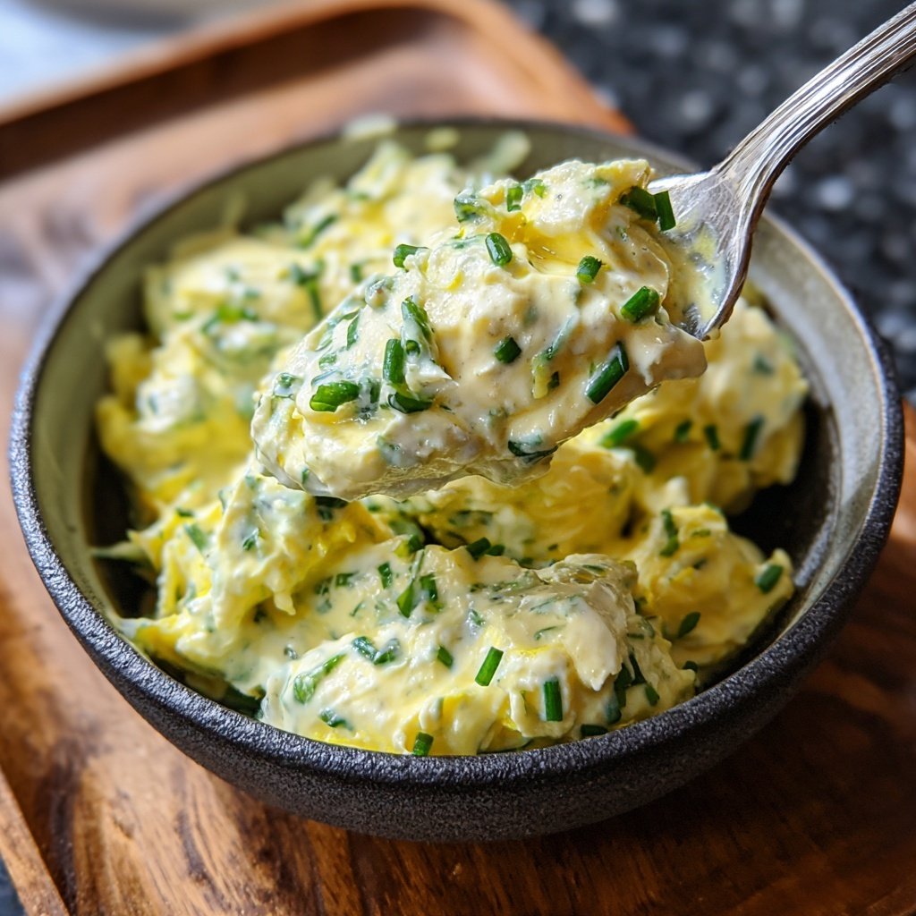 Schnell & Einfach 10-Minuten-Eiersalat mit Joghurt