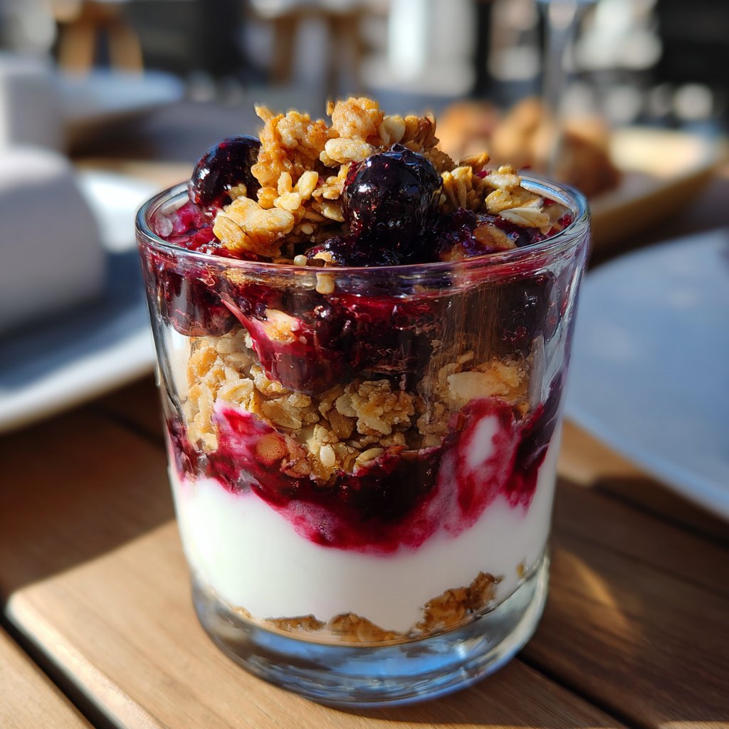 Frühstück zum Mitnehmen im Glas