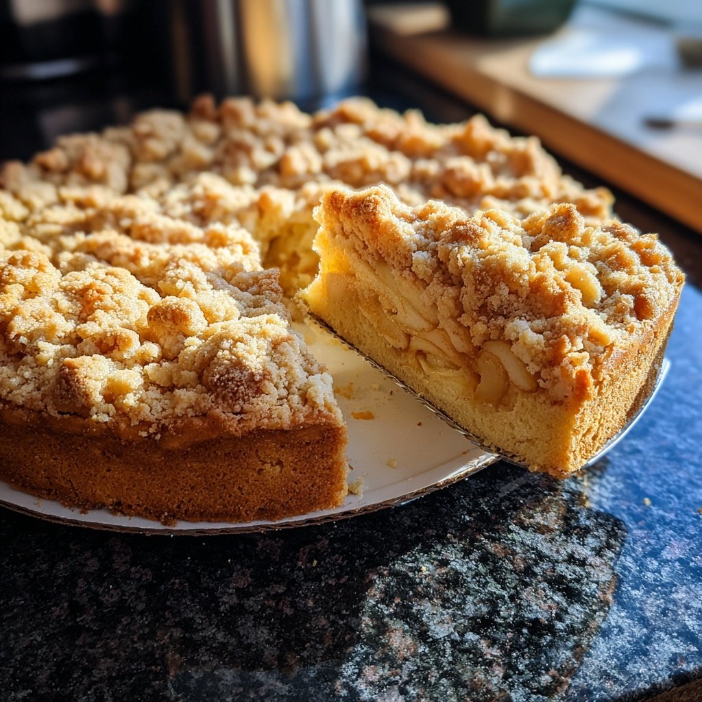 Backen & Desserts Apfelstreuselkuchen vom Blech