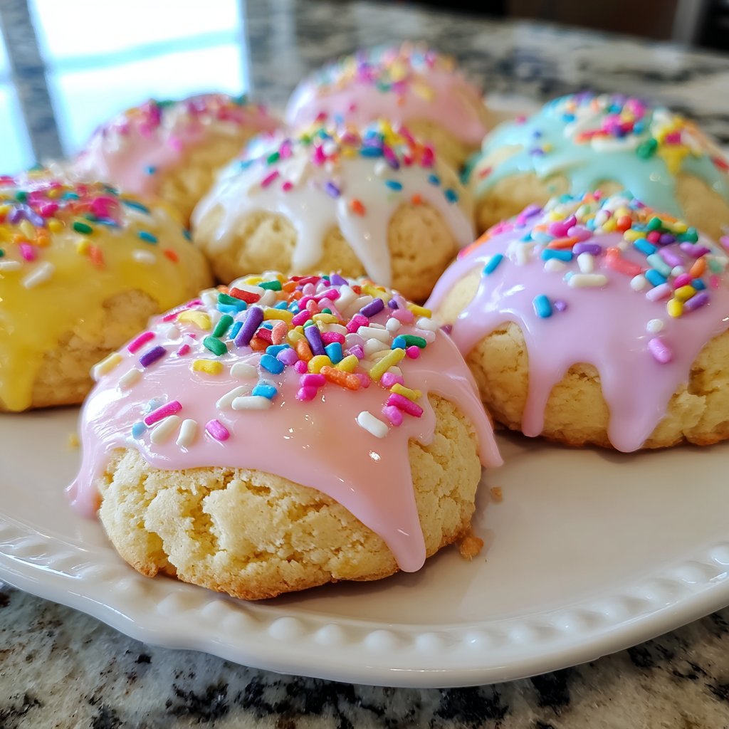 Cookies mit Zuckerguss