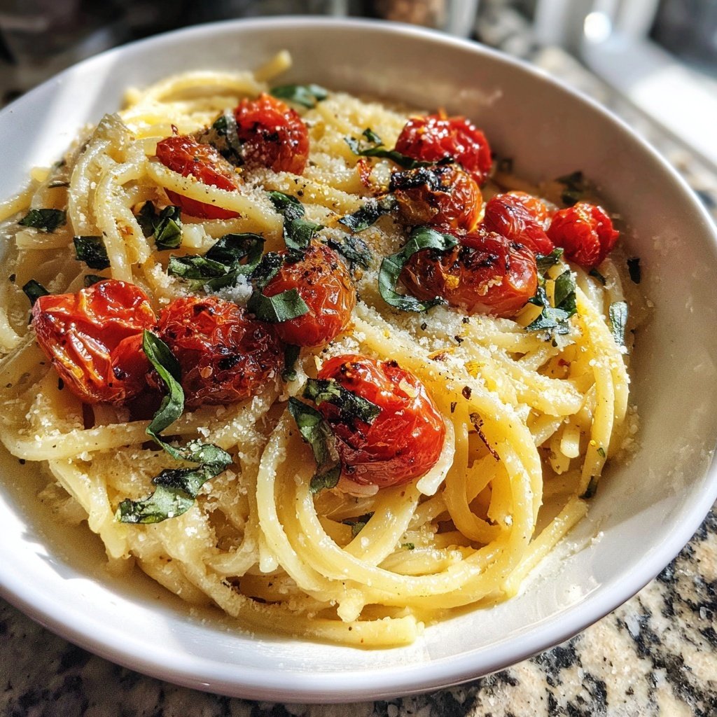 Abendessen mit Pasta und Gemüse