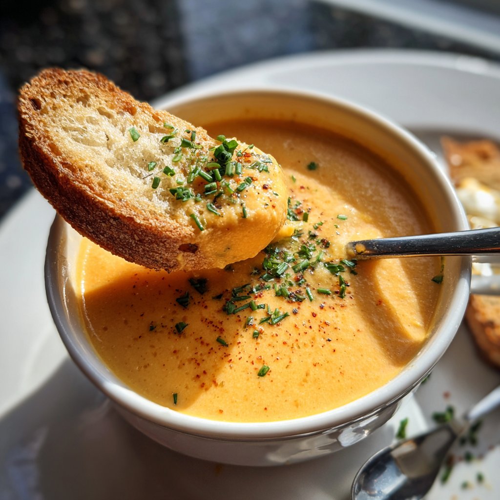 Blumenkohlsuppe mit Pastinaken