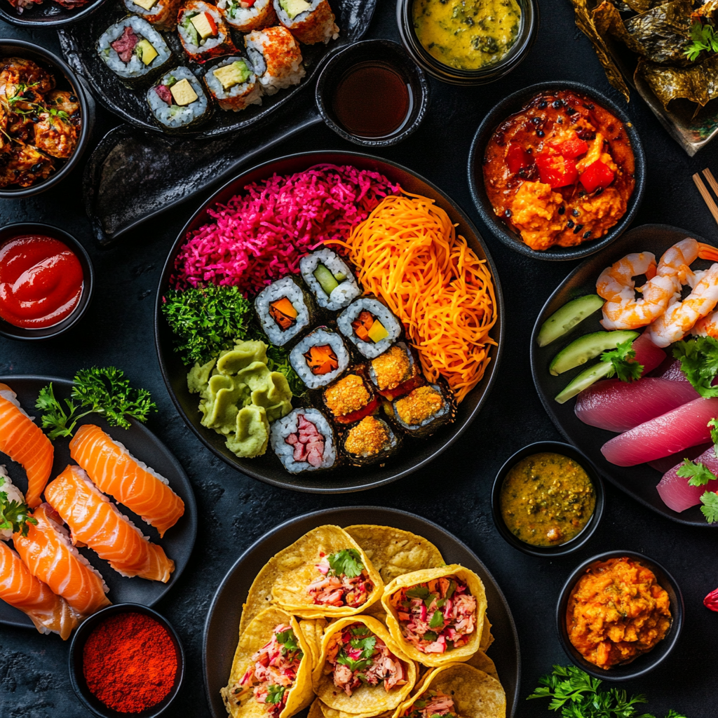 Köstlichkeiten aus aller Welt für Genießer