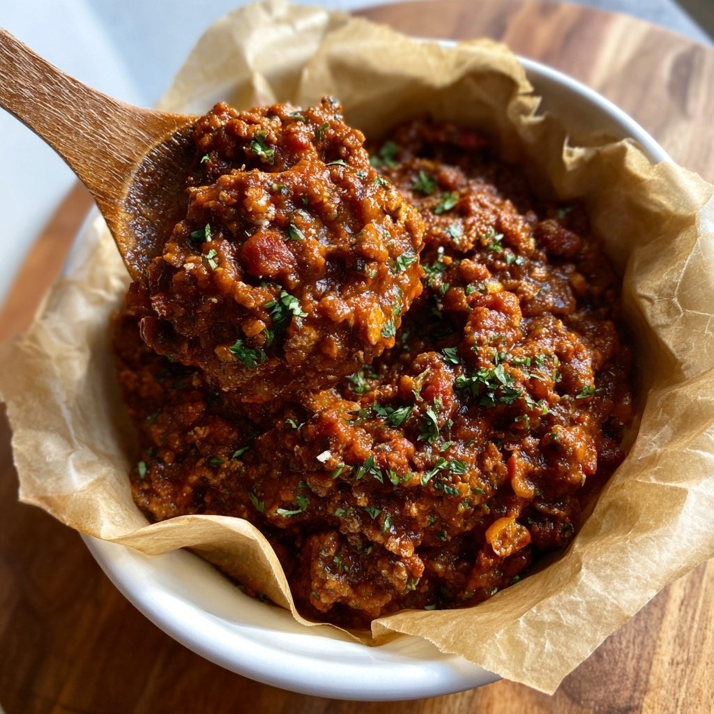 Chili sin Carne mit Koriander