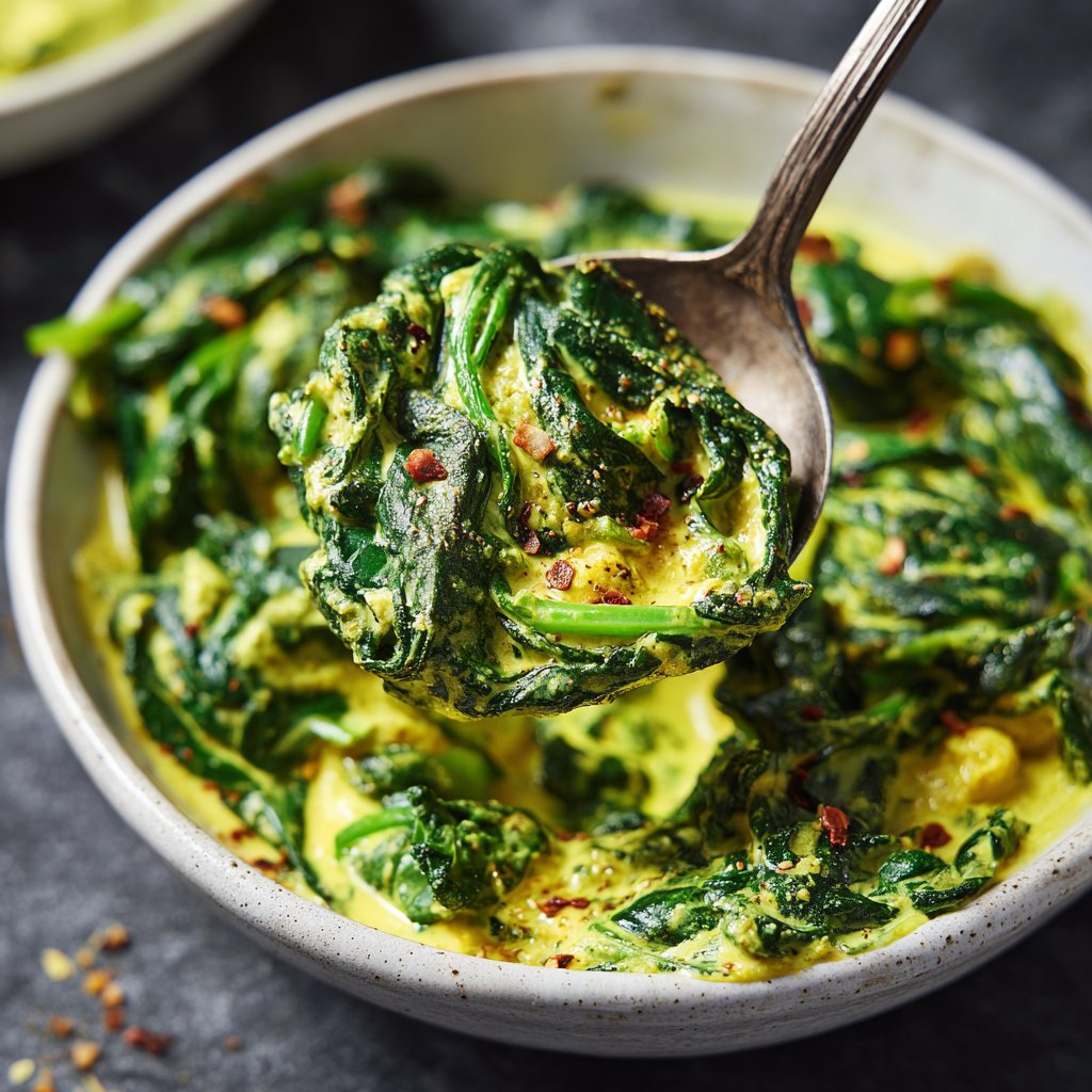 Kichererbsencurry mit Spinat