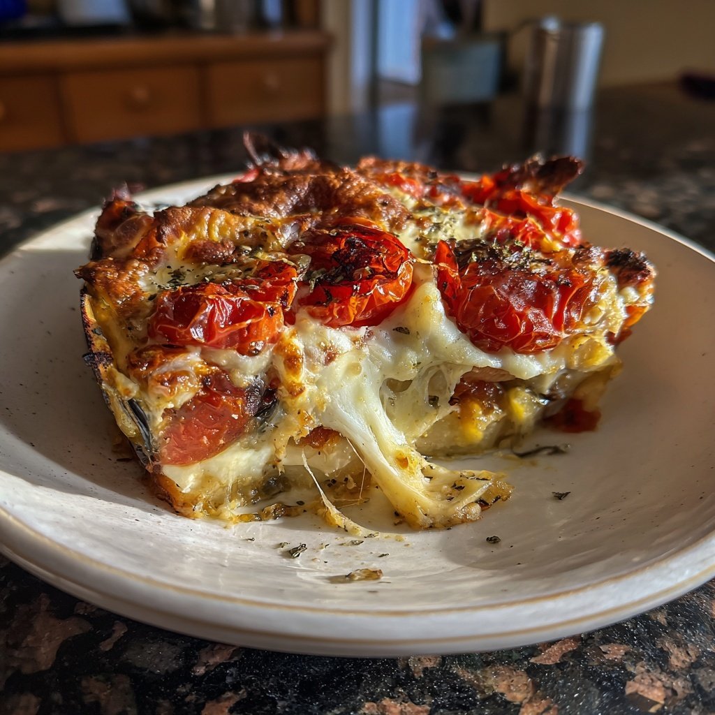 Auberginenauflauf leicht und saftig